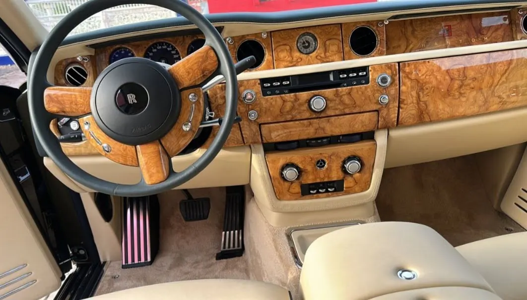 A detailed dashboard and console